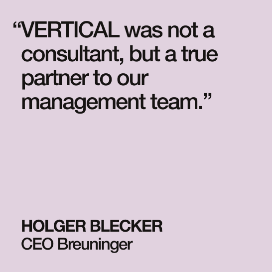 VERTICAL Development | Executive Inner Work | Leadership Quote Holger Blecker